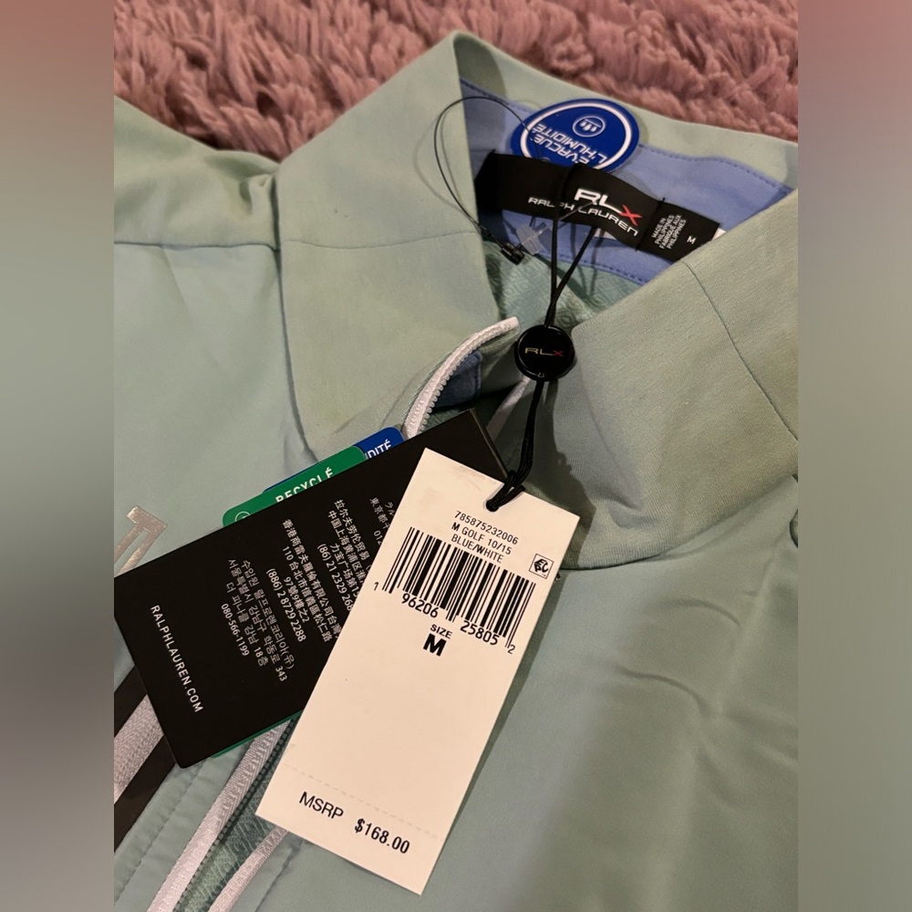 Ralph Lauren Mint Green Vest - Picture 6 of 8